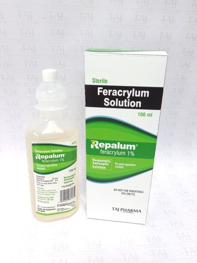 Feracrylum Solution 1% Expiration Date: 2 Years