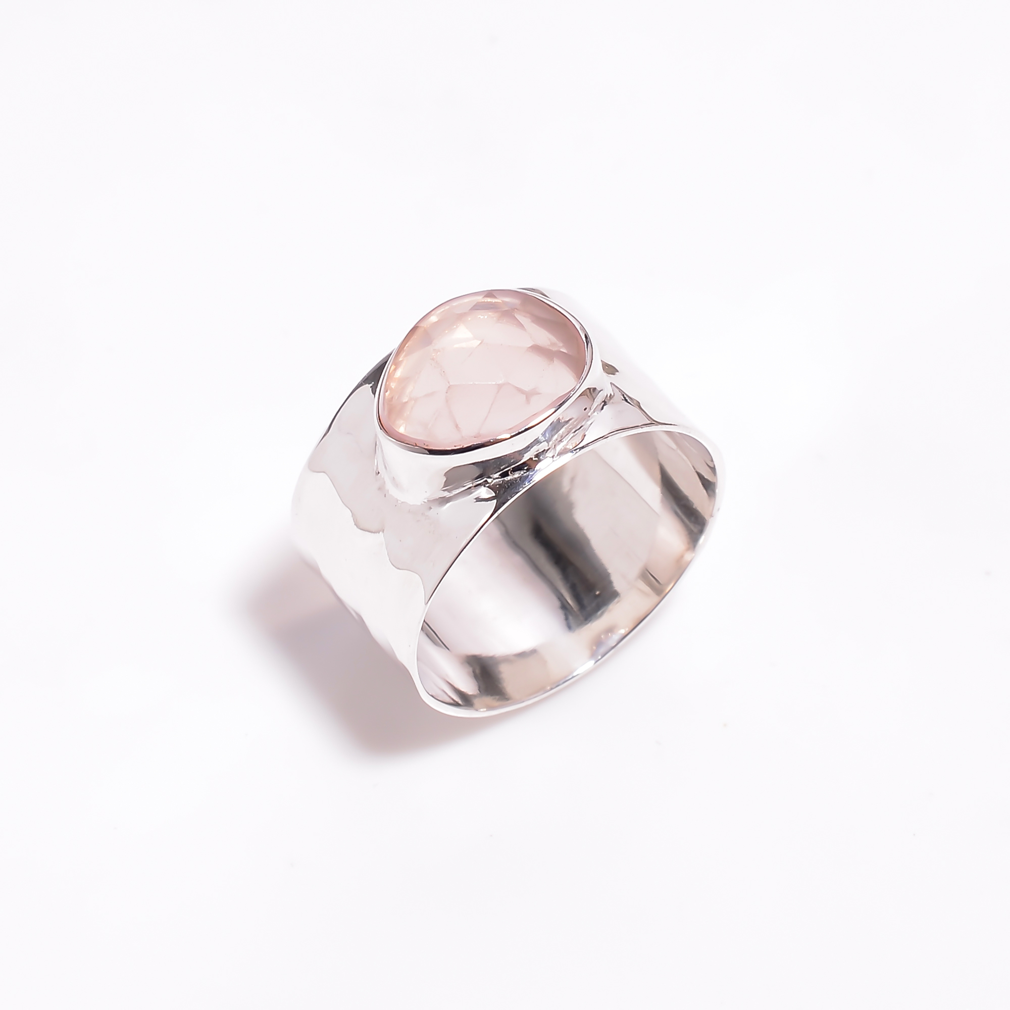 925 Sterling Silver Rings With Natural Gemstones - Occasion: Engagement