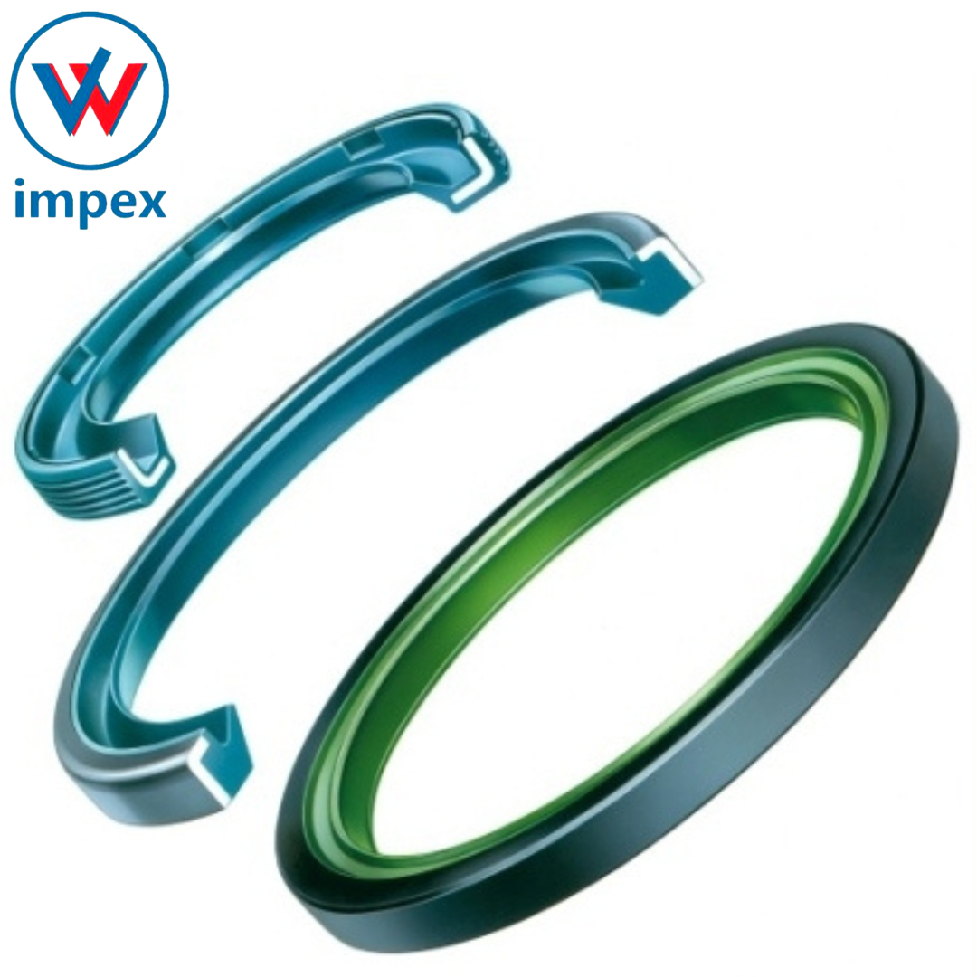 Ina Sealing Rings - Industrial Round Blue, Different Sizes Available | Small Radial Dimensions, Low Friction, Easy Installation, High Speed Capability