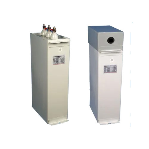 App Capacitors - 5 To 50 Kvar, 440 / 525 V Rated Voltage | White Color, Power Application