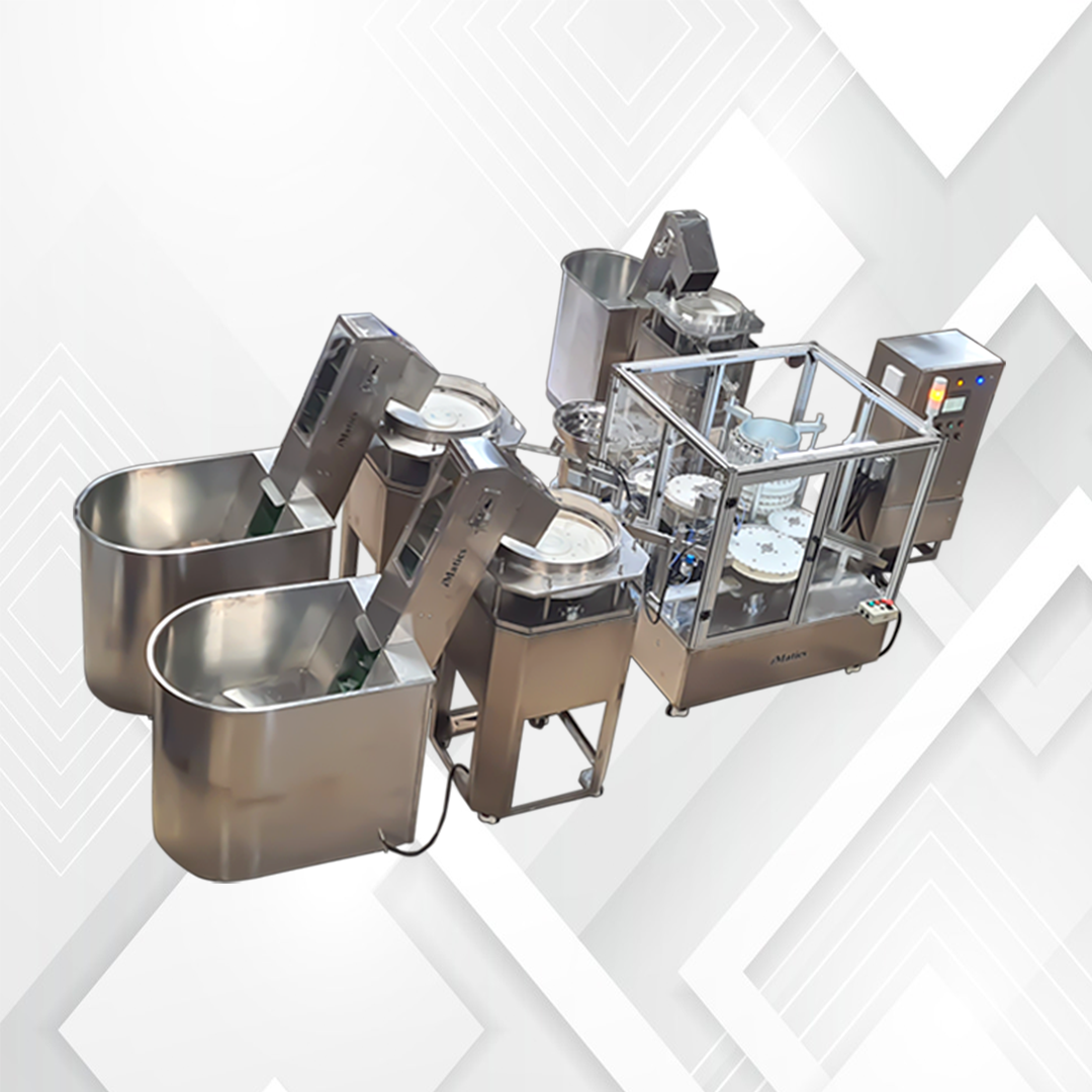 Automatic Syringe Assembly Machine - Ms Material, 2000 Pieces/hour Capacity | 10 Hp Power, 480v Voltage, Automatic Operation