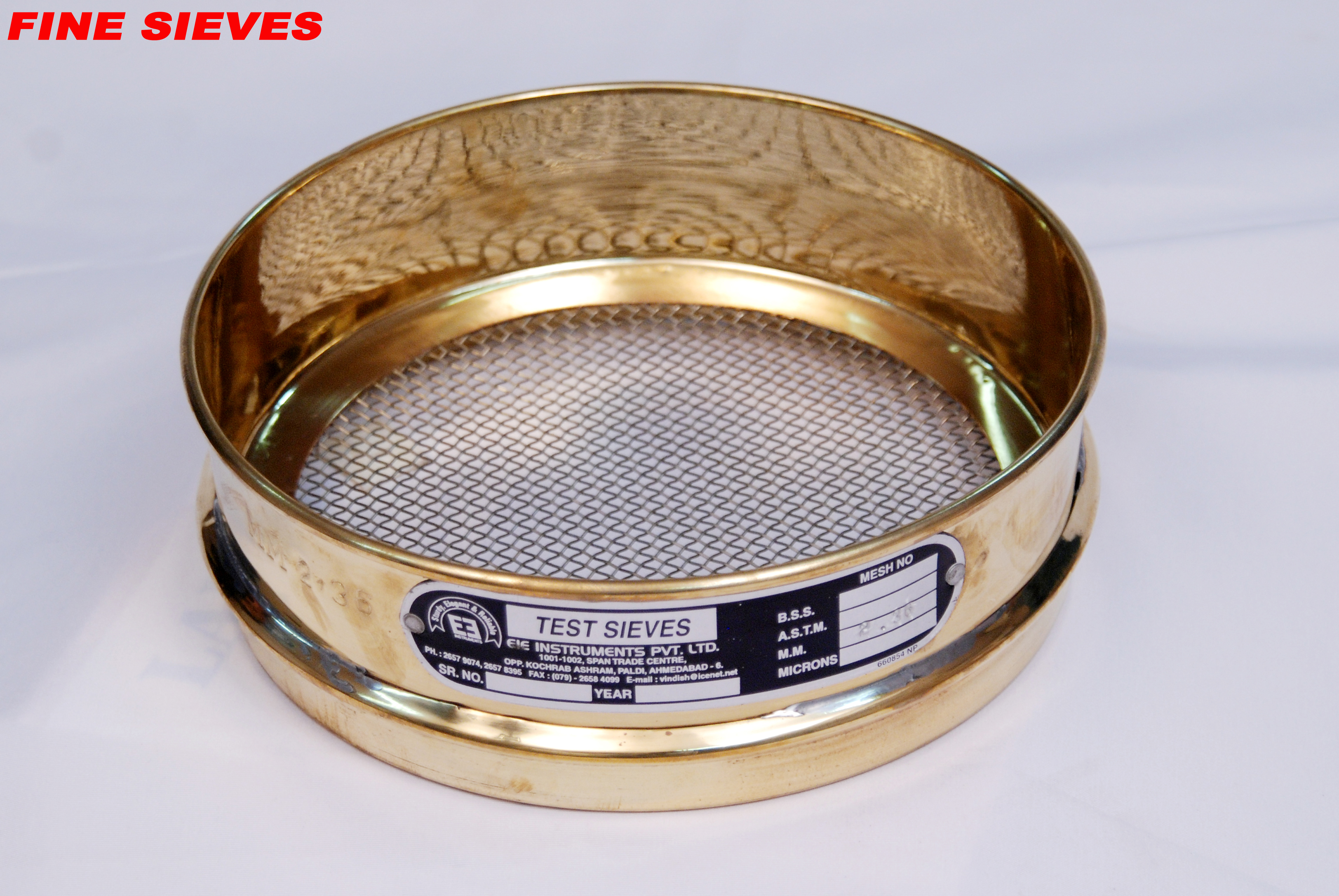 Fine Sieves Dimension (L*w*h): 220 X 220 X 70 (L X W X D) Mm Millimeter (Mm)
