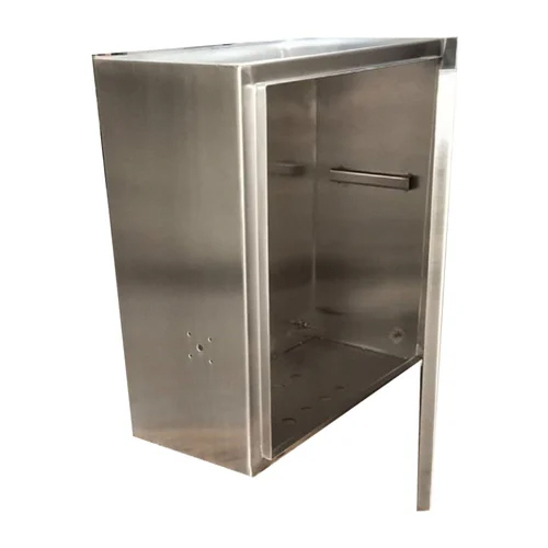 Ss316 Stainless Steel Panel Enclosure - 18x12 Inch | Available In Various Thicknesses, Includes Warranty