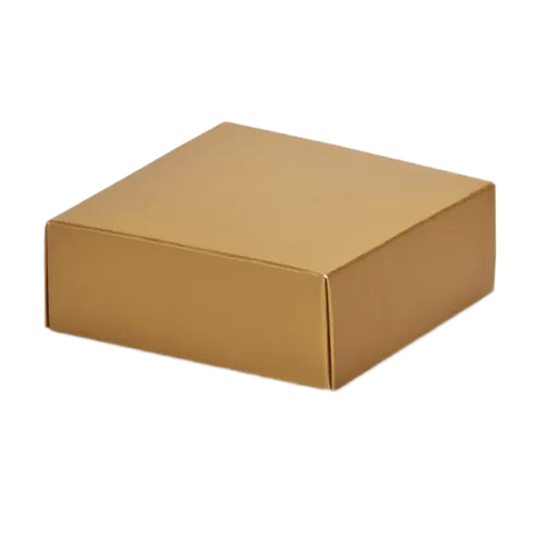 Paper 4X4X1.5 Inch Flat Corrugated Box