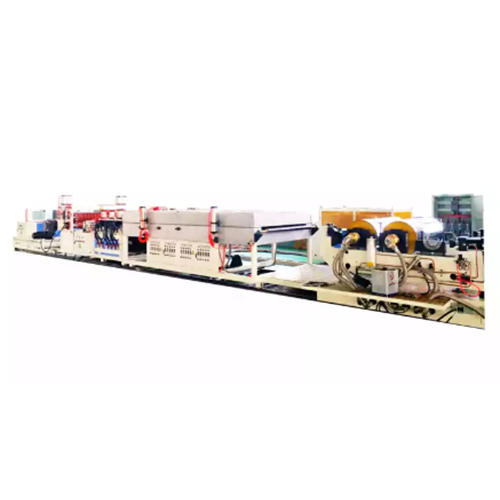 स्वचालित पीसी वेव रूफिंग एक्सट्रूडर शीट मेकिंग मशीन