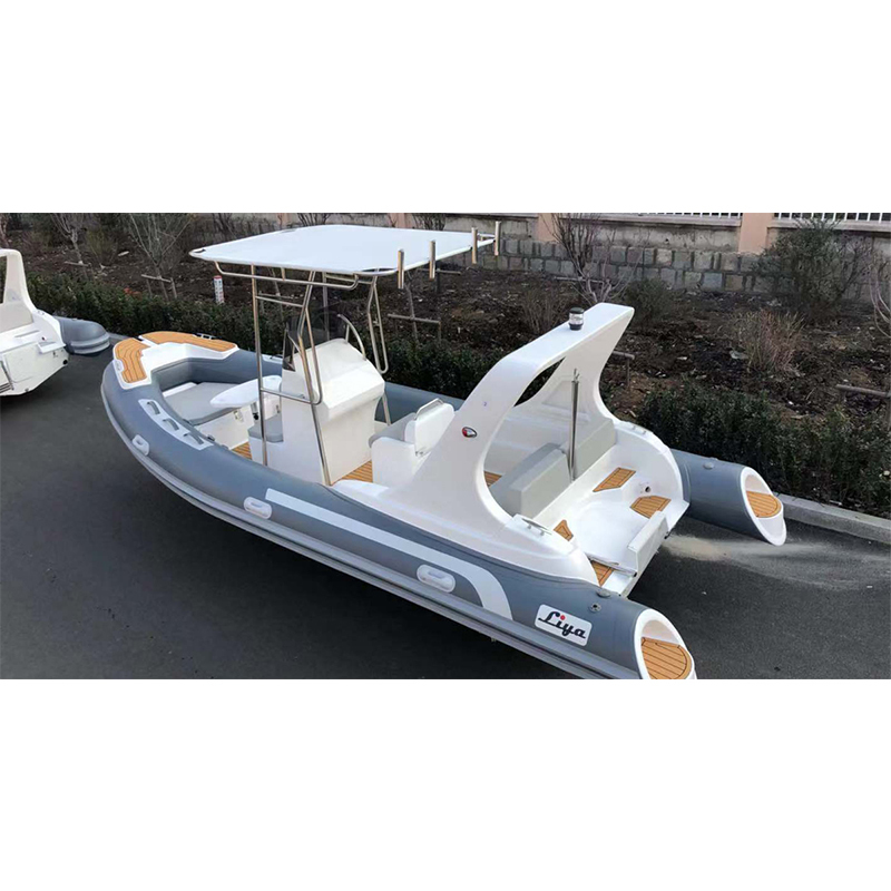 Liya 19 Feet Hypalon Semi Rigid Inflatable Boat Rib Speed Boats For Sale Engine Type: Outboard