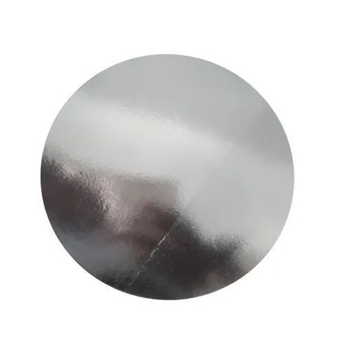 Silver Plain Aluminium Foil Lid