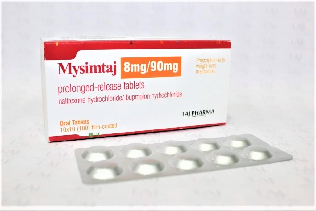 Naltrexone Hydrochloride Bupropion Hydrochloride Pr Tablets 8mg 90mg General Medicines