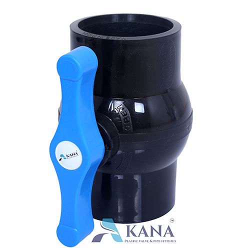 Black 4 Inch Pvc Agriculture Ball Valve