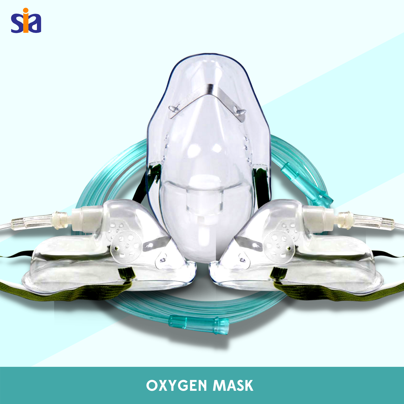 Plastic Transparent Oxygen Mask