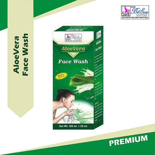 100ml एलोवेरा फेस वॉश सामग्री: हर्बल