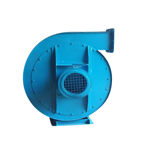 Blue Industrial Blower With Motor