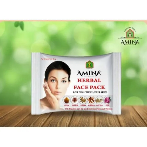 अमीना हर्बल फेस पैक के लिए अनुशंसित: सभी