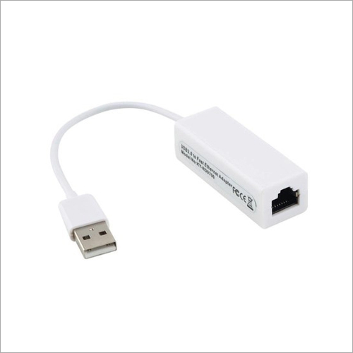 ब्लैक यूएसबी टू लैन कनेक्टर