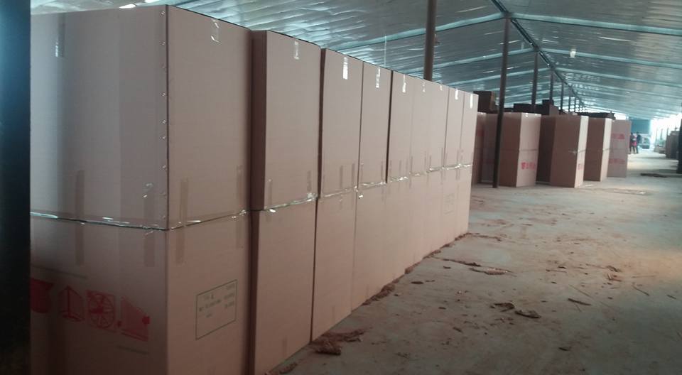 Evaporative Cooling Pad - Multiple Sizes 600x600 To 1800x600 Mm, Durable Ventilation Solution For Industrial And Agricultural Applications
