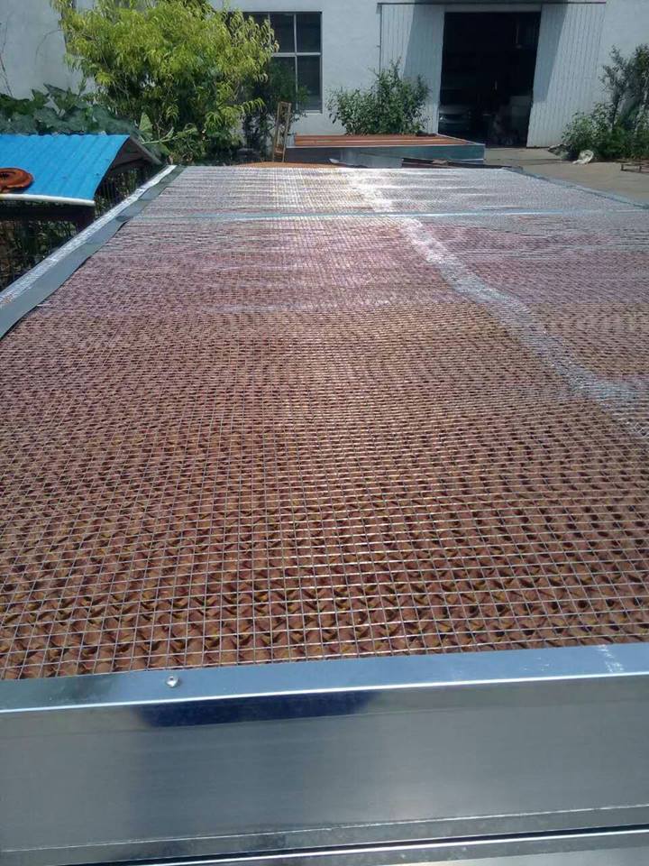 Brown And Green Brown Evaporative Cooling Pad Manufacturer In Karnal Haryana