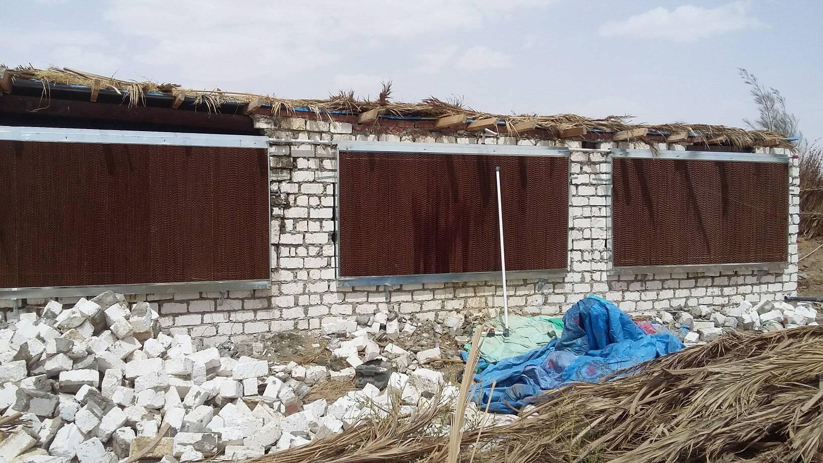 Brown And Green Brown Evaporative Cooling Pad Manufacturer In Karnal Haryana