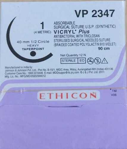 Vucryl Plus Sutures Vp2347 - Grade: Surgical