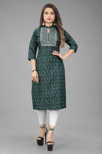 Women Designer Cotton Kurtis...