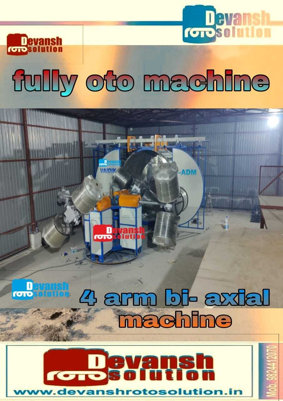 Semi-automatic Four Arm Axial Bi-axial Machine