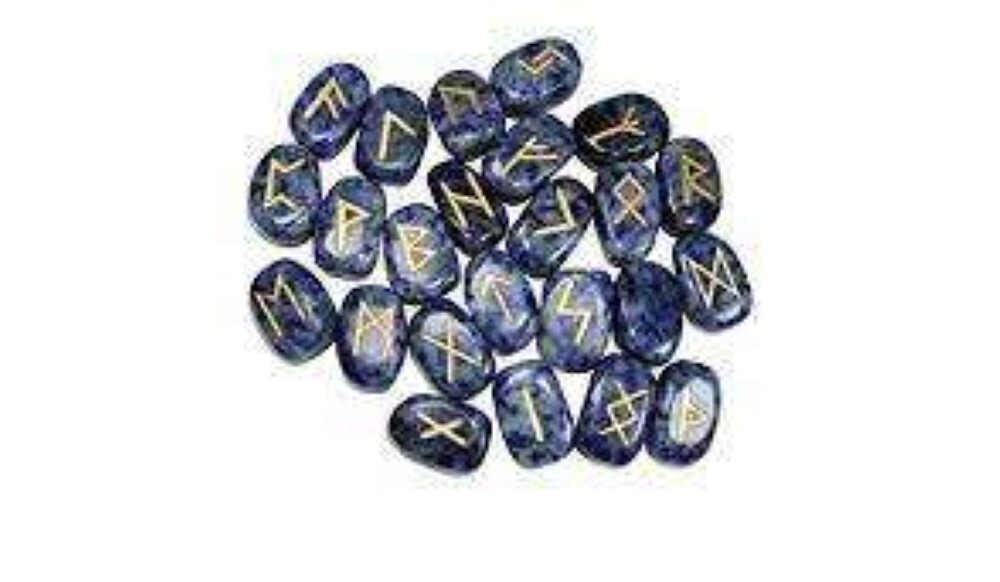 Natural Sodalite Gemstone Rune Set at 499.00 INR in Jaipur | H S R ...