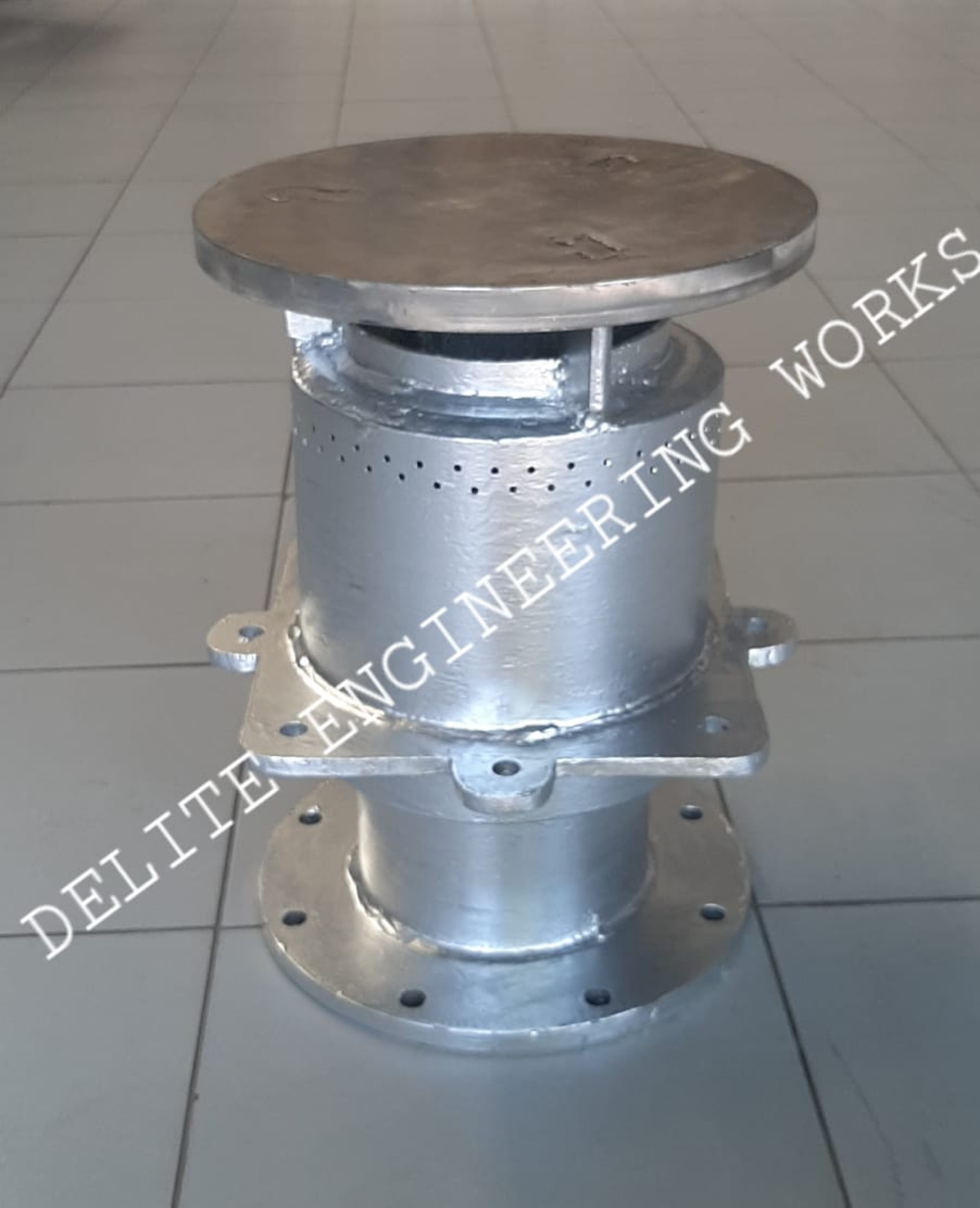 Stainless Steel Boiler Coal Nozzle - Full S.s. & M.s. Combination, 4 To 6 Inch Size, Blue Painted Finish For Optimal Performance In Thermal Power Plants