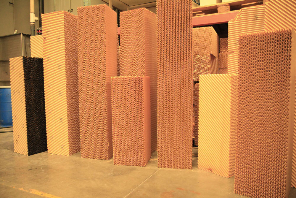 Brown And Green Brown Evaporative Cooling Pad In Jodhpur Rajasthan India