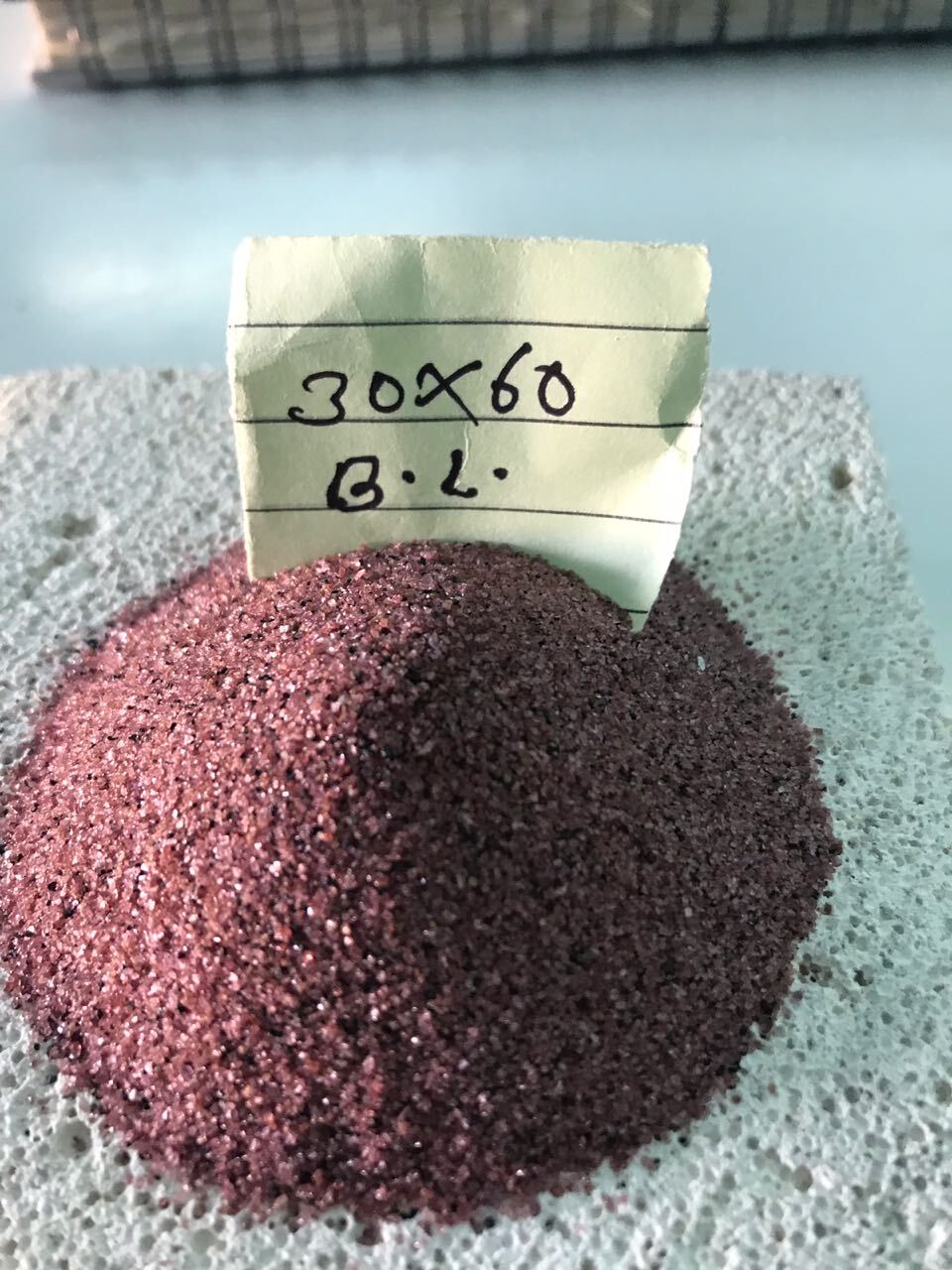 Garnet Abrasive Blasting Sand Solid Surface