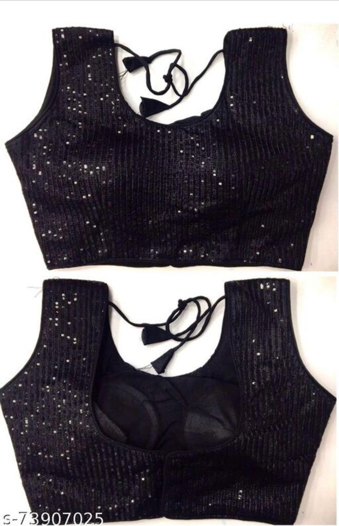 Sleeveless Ladies Round Neck Blouse