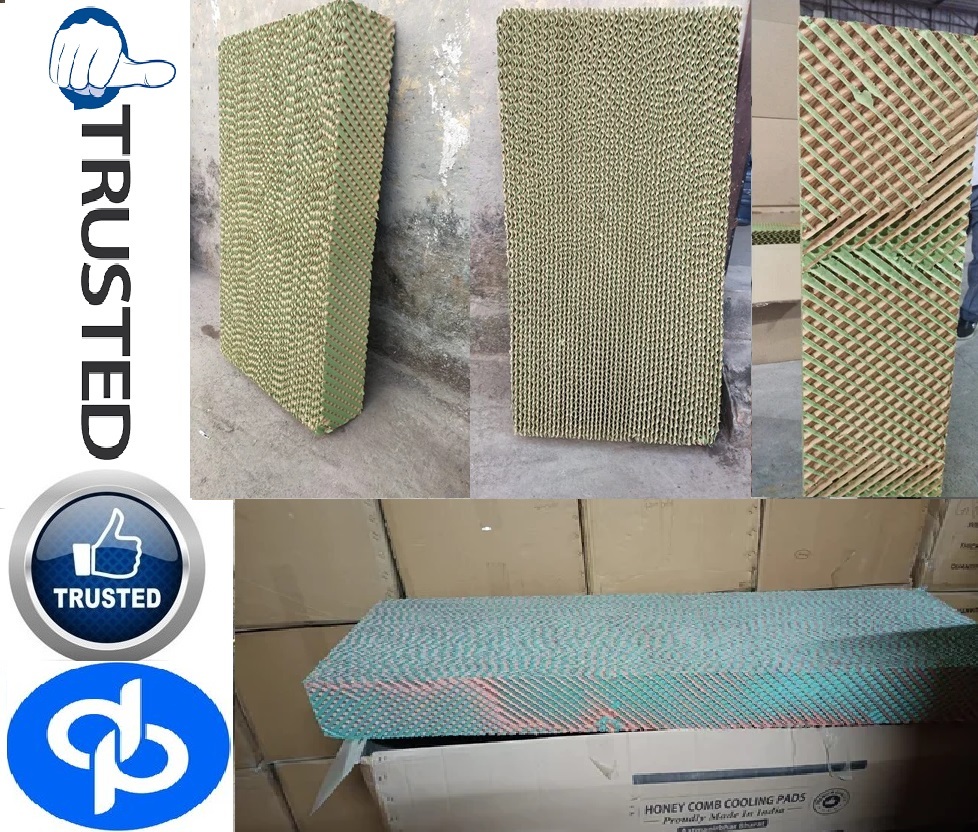 Brown Evaporative Cellulose Cooling Pad Manufacturers For Mohail Sas Nagar Chandigarh
