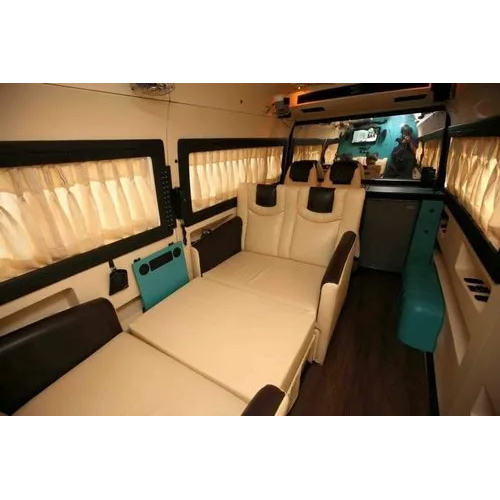 Modern Mobile Caravan - Material: Iron