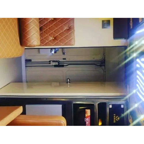 Modern Mobile Caravan - Material: Iron