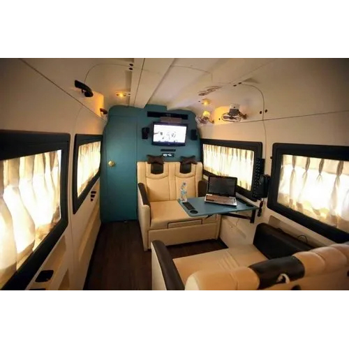 Modern Mobile Caravan - Material: Iron