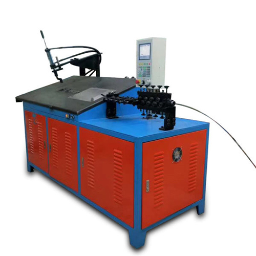 Full Automatic CNC Control 2D Wire Bending Machine - Bending Capacity: Steel 2.0-6mm, Max Feeding Speed: 100mm/min, Servo Motor Power: 4.5kw, PLC + Touch Screen Control, Accurate Feeding: +/- 0.5°