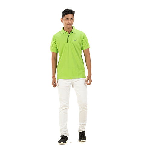 Polyester Collar T-shirt