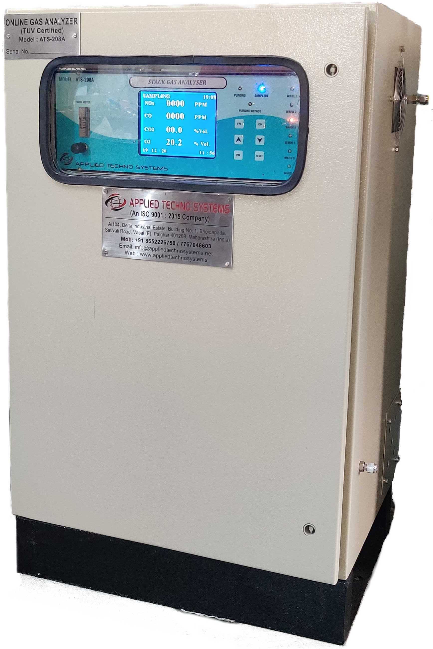 Countinous So2 Gas Analyzer - Color: White