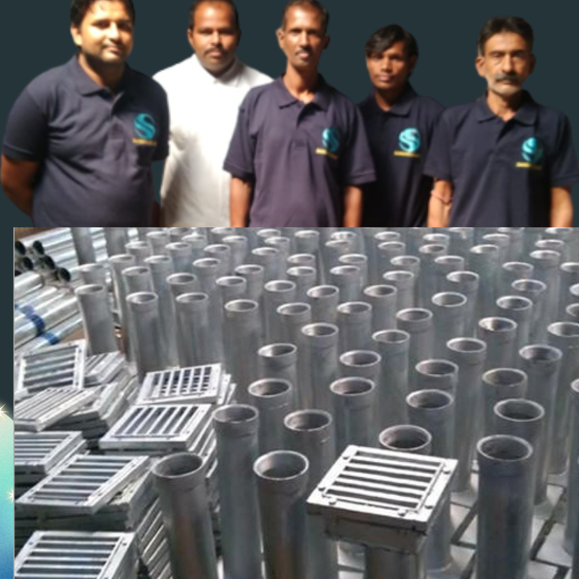 Drainage Spout Bore Size: 90 To 100mm