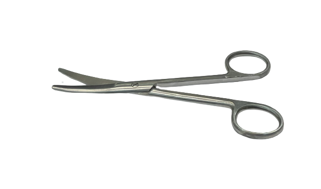 Mayo Scissor Curved 6-1/2 Inch