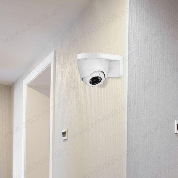 Cctv Camera Dome Stand Plastic Small - 100m Cat6 Cable, 250 Mhz Frequency | White Color, Compatible With Most Indoor Dome Camera Types