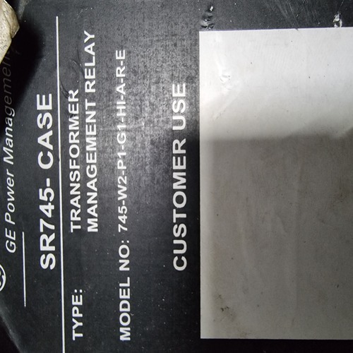 Ge Multilin 745-w2-p1-g1-hi-a-r-e 745 Transformer Management Relay