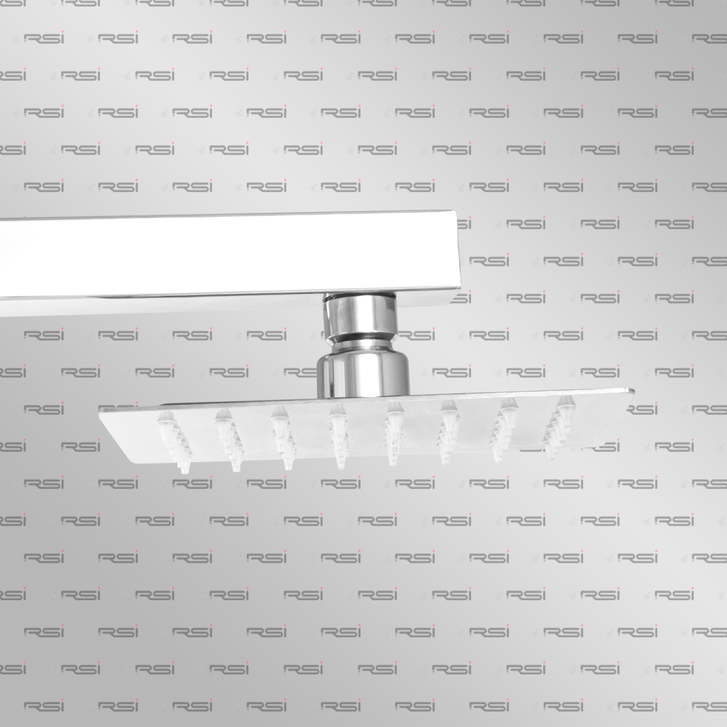 Ultraslim Shower Rectangle 4''x6'' - Color: Silver