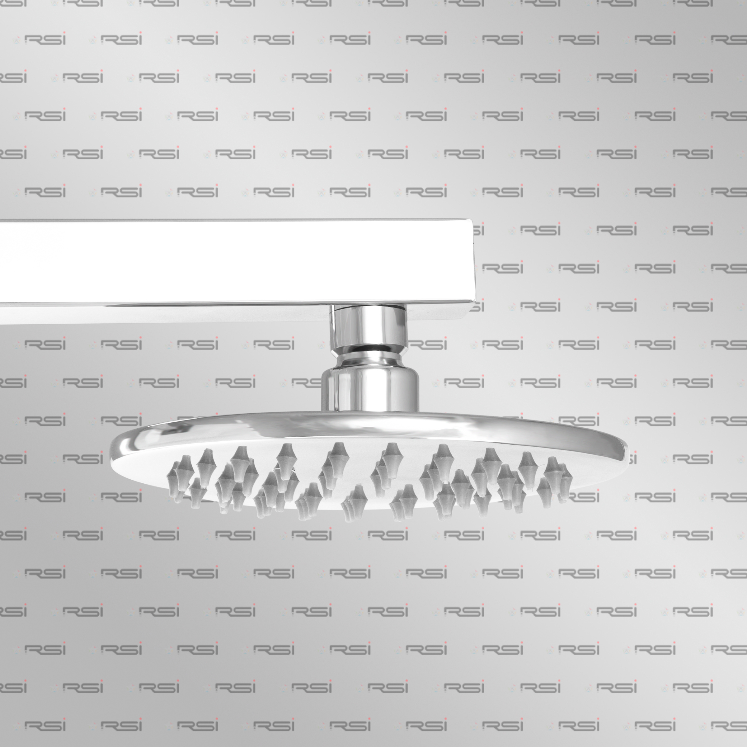 Curve Shower Round 6'' - Metals Type: Stainless Steel
