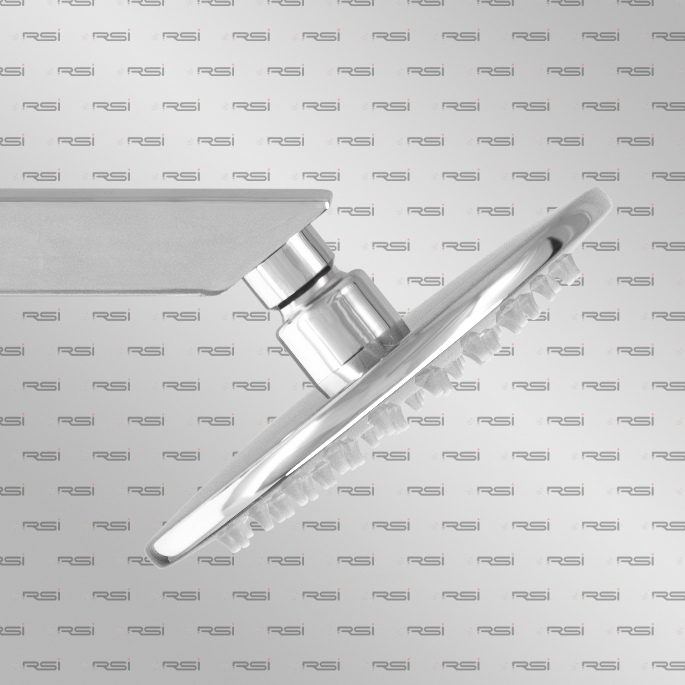 Curve Shower Round 6'' - Metals Type: Stainless Steel