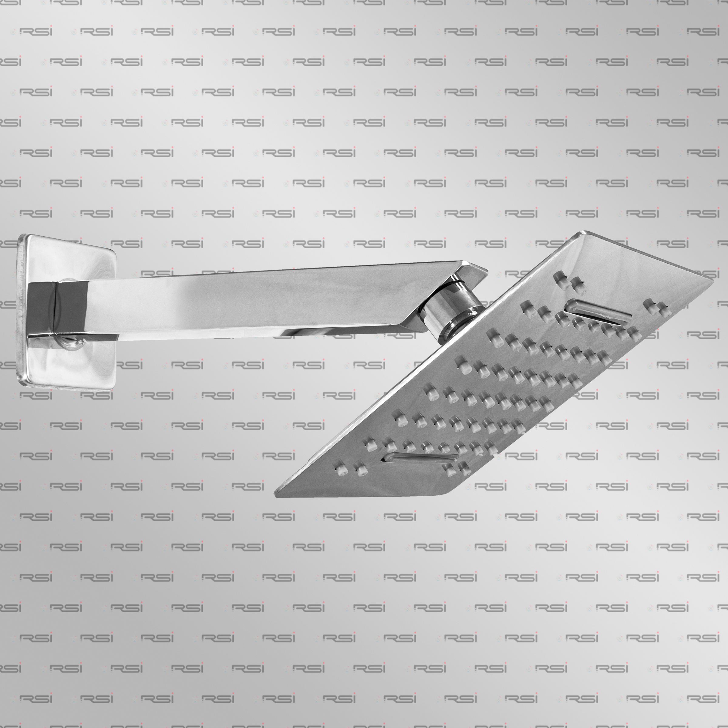 Claro Shower Square 6''x6'' - Color: Silver