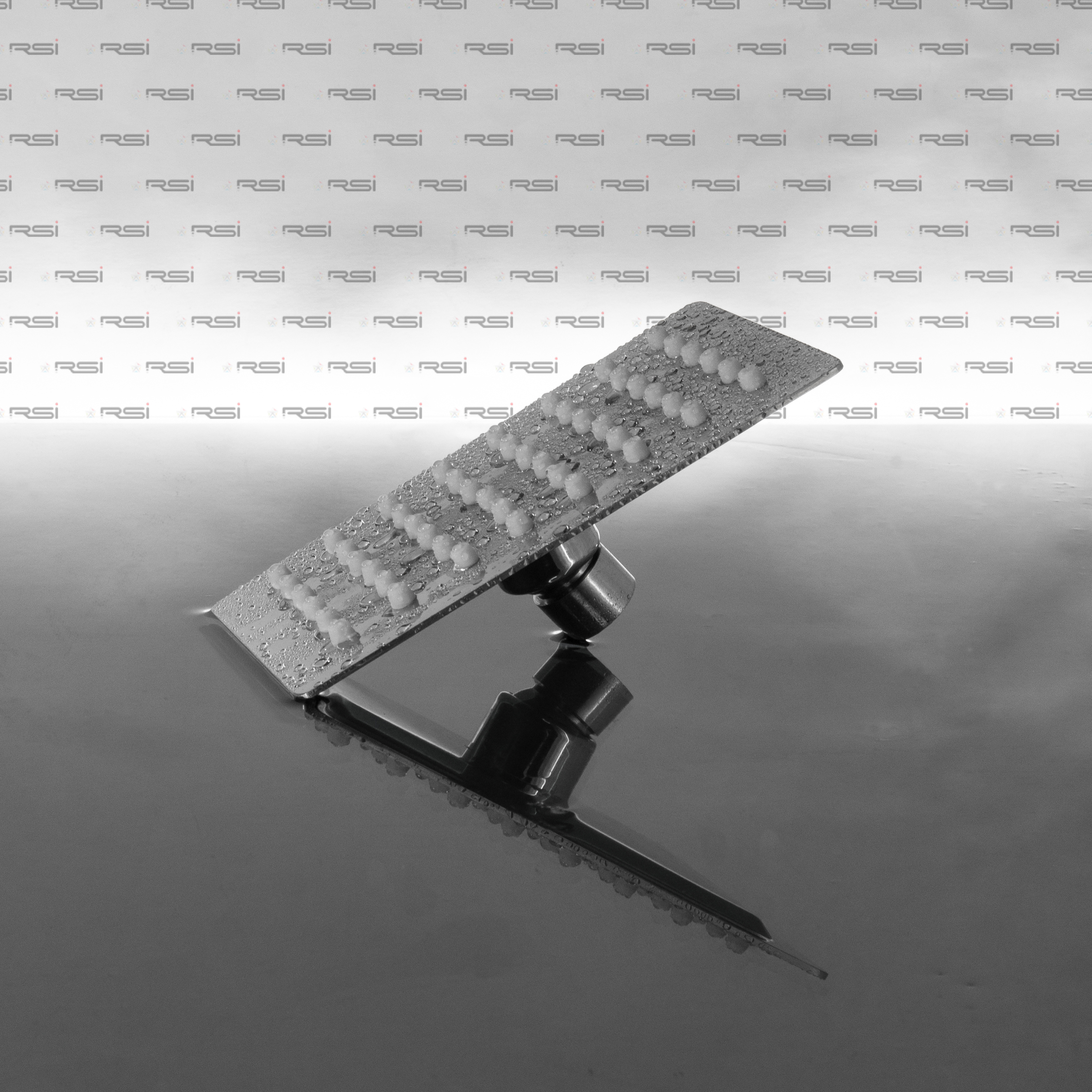 Kerovit Shower Square 6''x6'' - Color: Silver