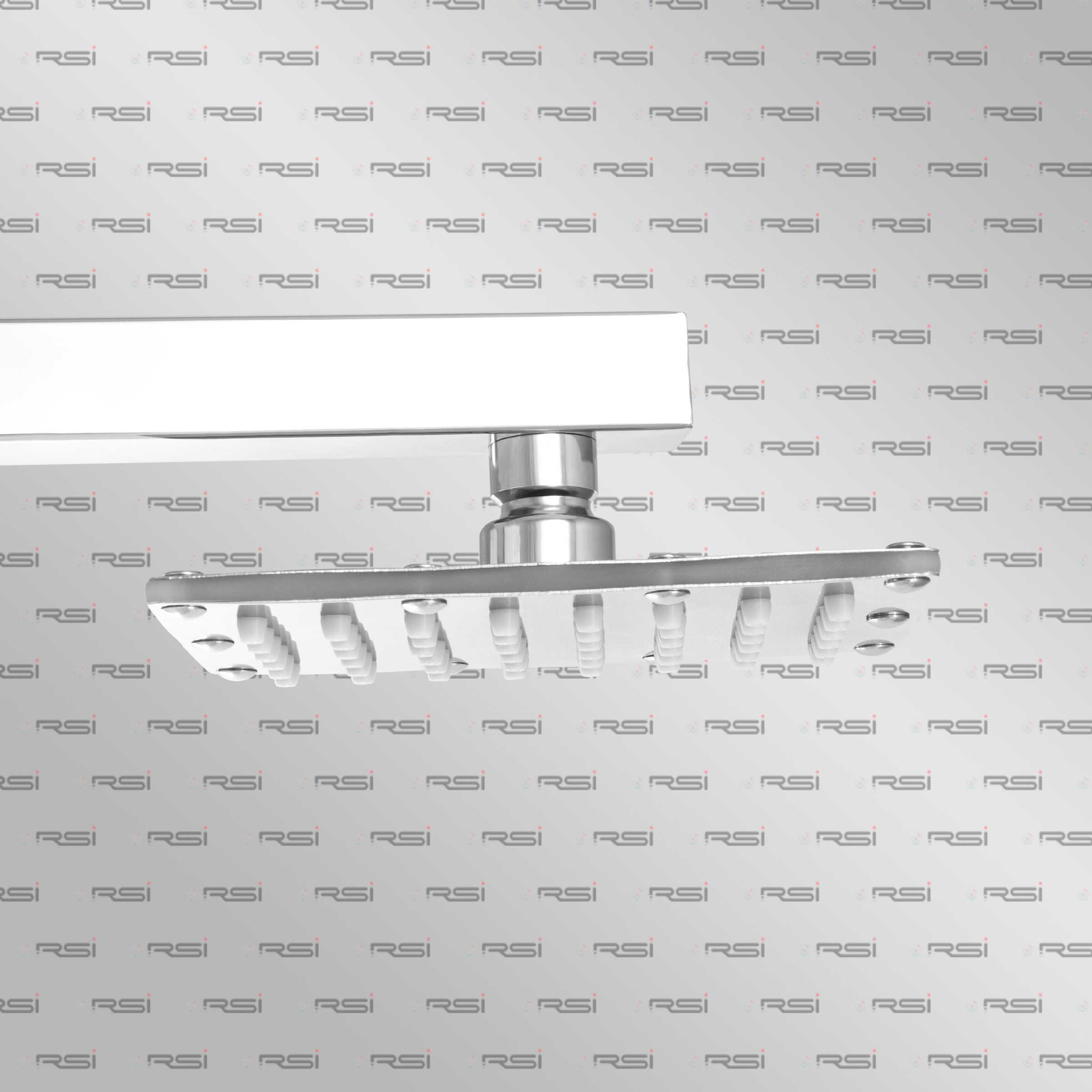 Croma Shower Rectangle 4''x6'' - Color: Silver