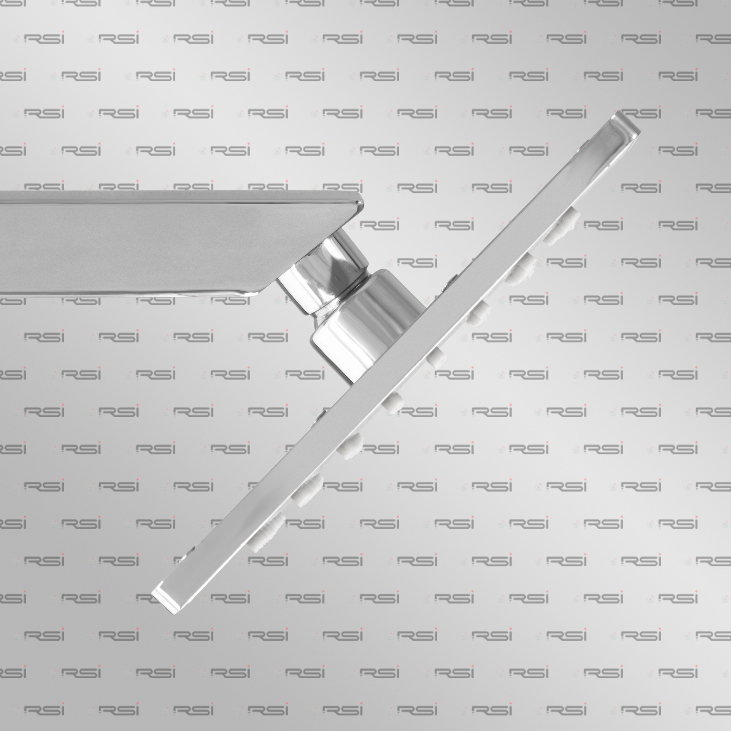 Venice Shower Square 6''x6'' - Color: Silver