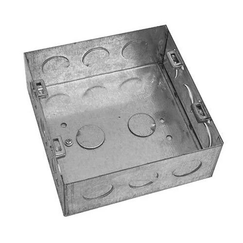GI Junction Box - Stainless Steel, IP66 Protection Level , Smooth Painted Finish with Durable Surface Treatment