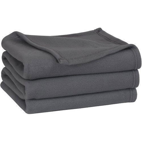 High Thermal Fleece Relief Blanket - 100% Polyester, 90x90 Inches | Soft, Cozy, All Weather Design For Adults, Babies, Children