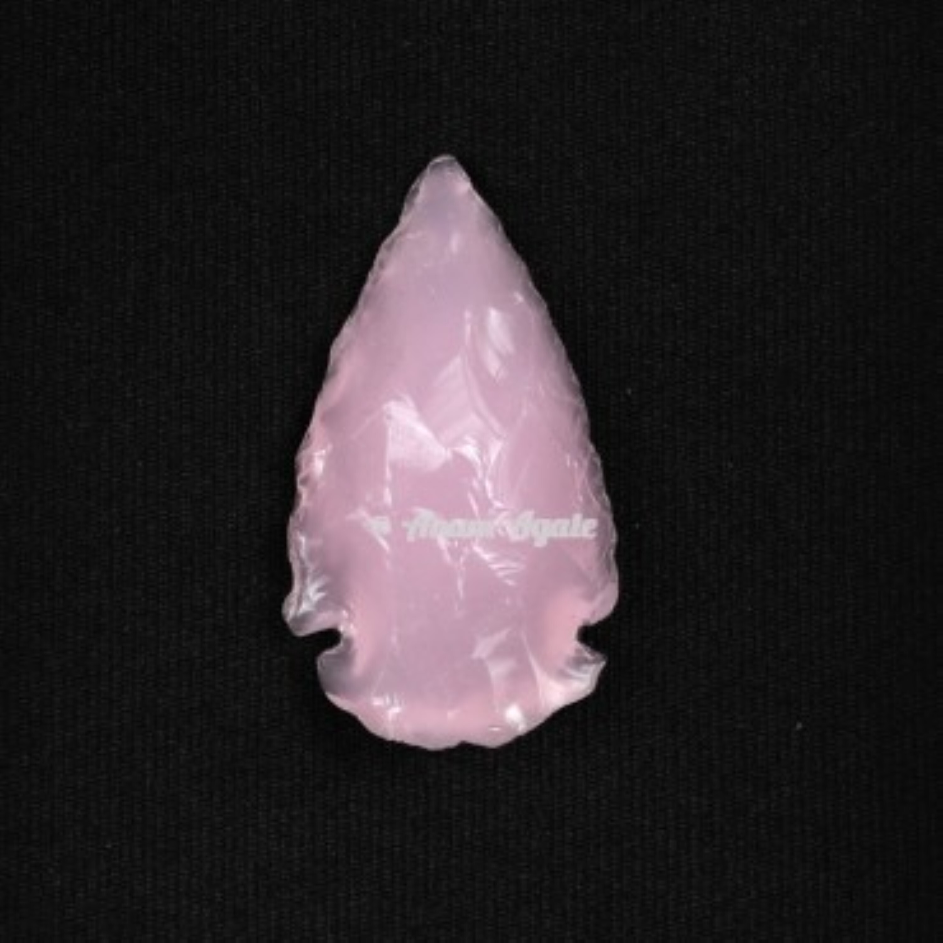 Natural Rose Quartz Gemstone Crystal Arrowheads - Grade: A+